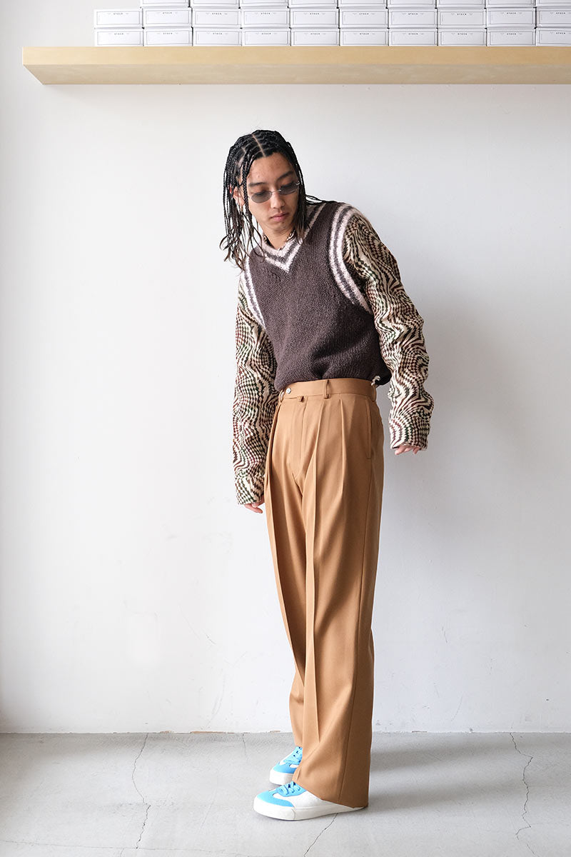 BACK SATIN GABARDINE WIDE TYPE1 / CAMEL [金沢店]