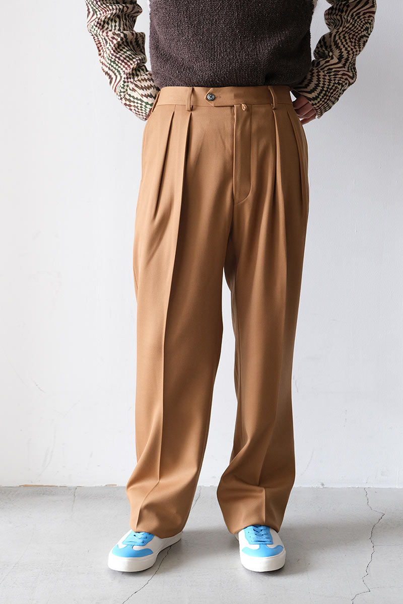 BACK SATIN GABARDINE WIDE TYPE1 / CAMEL [金沢店]