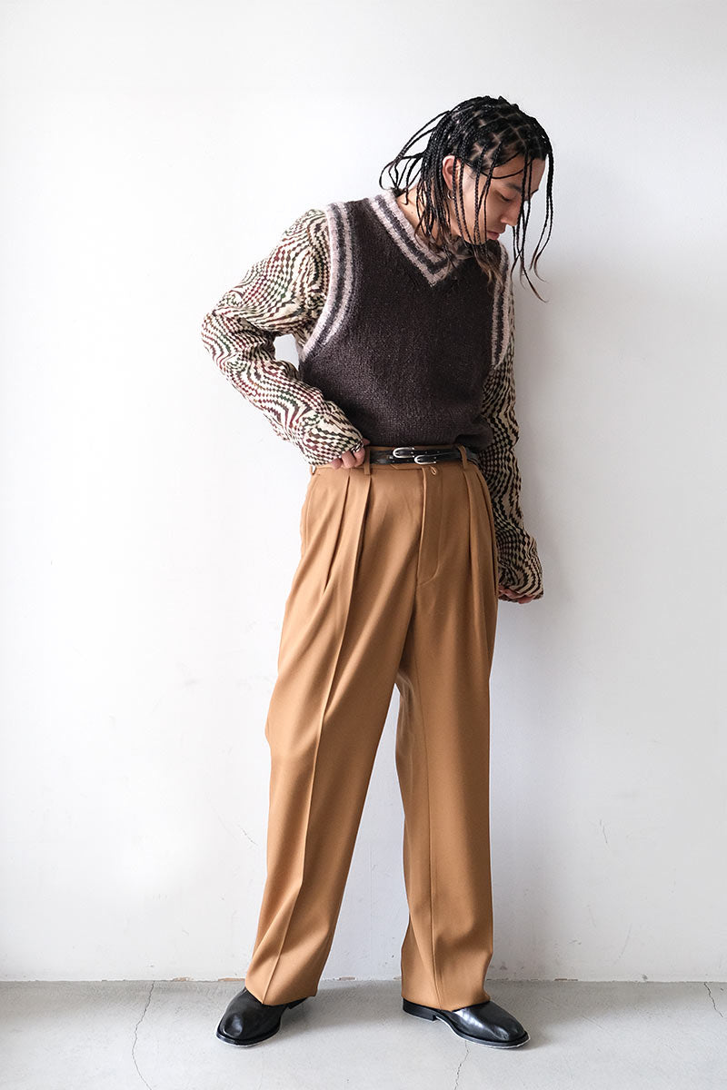 BACK SATIN GABARDINE WIDE TYPE1 / CAMEL [金沢店]