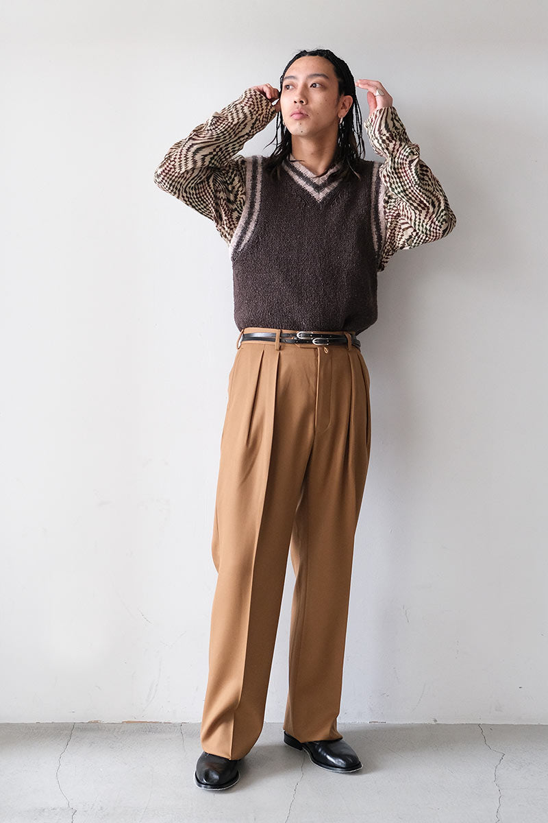 BACK SATIN GABARDINE WIDE TYPE1 / CAMEL [金沢店]