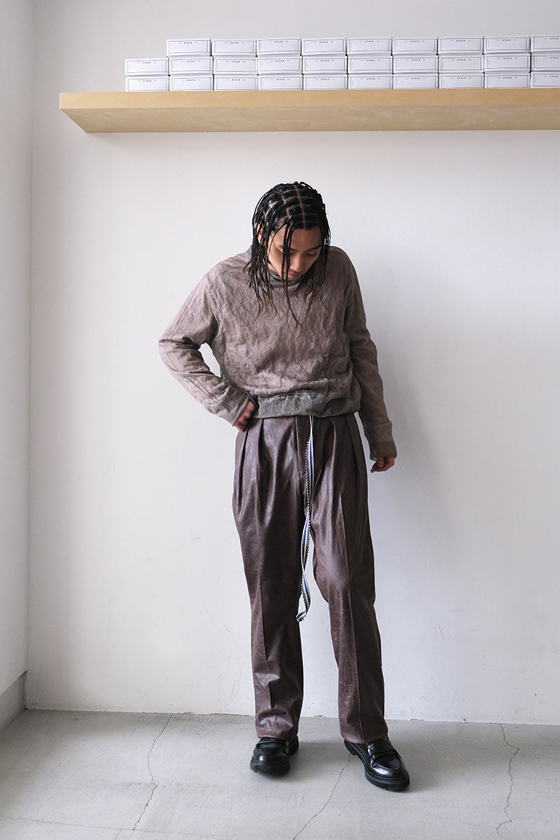 LIKE A LEATHER STANDARD TYPE1 / DARK BROWN [가나자와점]