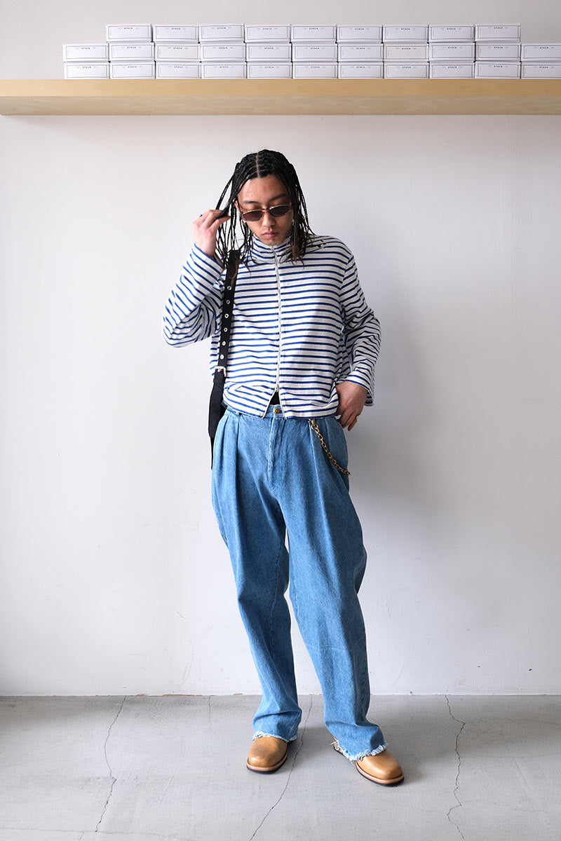 NEAT | NEAT CHINO SEAISLAND COTTON DENIM / BLUE シーアイランド