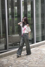 画像をギャラリービューアに読み込む, SLANT T-SHIRT / CYBERNETIC ANGEL PRINT