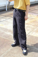 Load image into Gallery viewer, SAILOR TROUSER / BLACK EXPERIENCED VISCOSE
