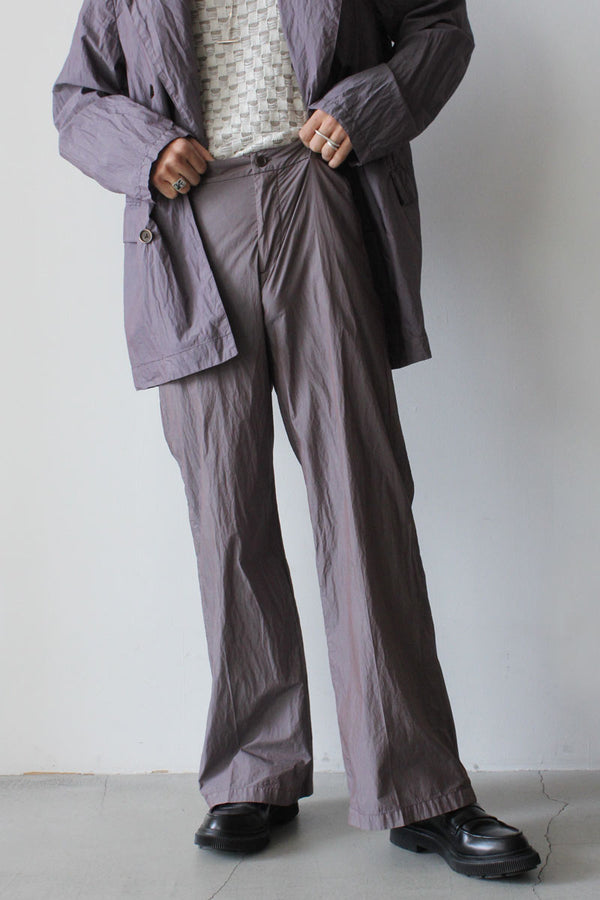 TUXEDO TROUSER / ANTIQUE LAVENDER POPLIN [40%OFF]