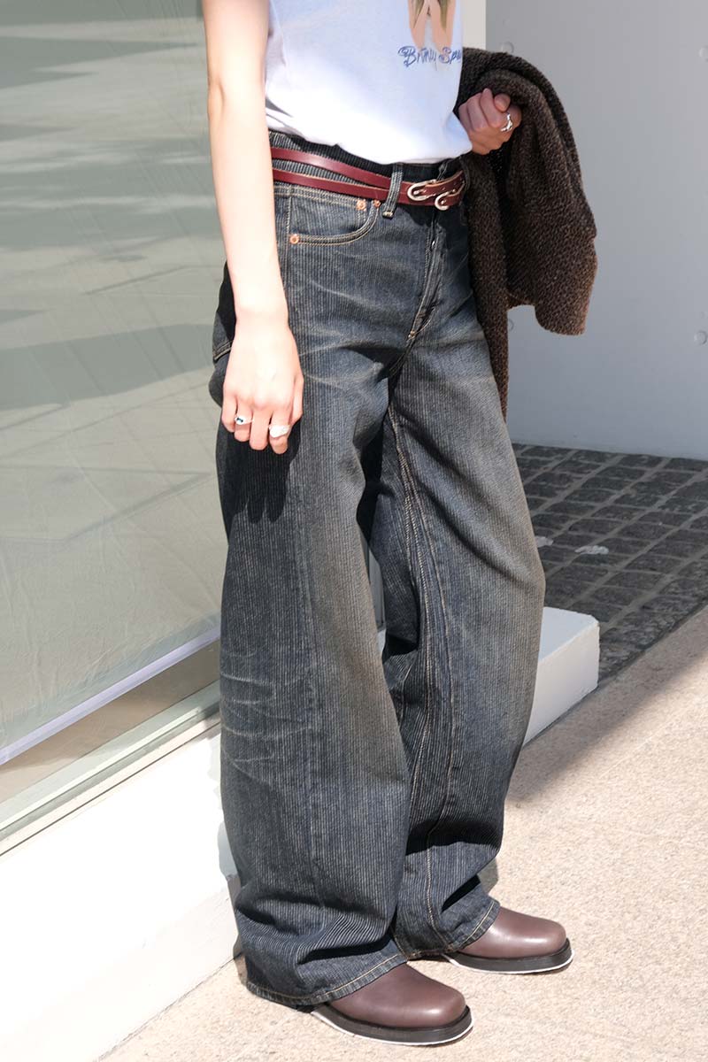 OUR LEGACY | TREBLE CUT / CLAY TINT CHAIN TWILL チェインツイル