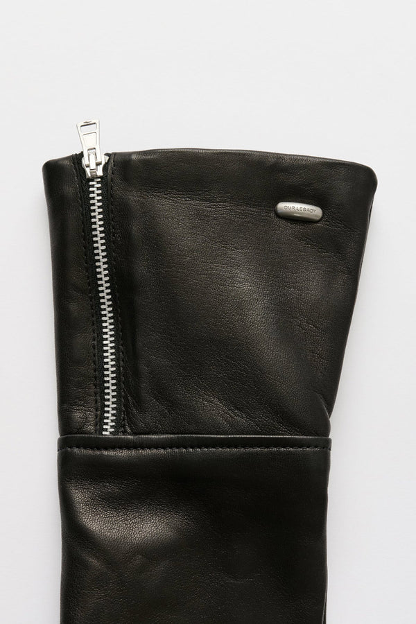 ZIPPED GLOVE / BLACK NAPPA [Scheduled to arrive in AW26]