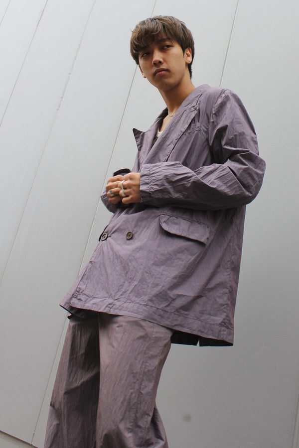 SHARP DB BLAZER / ANTIQUE LAVENDER POPLIN [50%OFF]