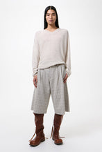 Load image into Gallery viewer, SPLIT SHORTS / SAGE TRAIL CHECK DRYLINE WEAVE