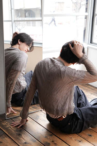 TRUE ROUNDNECK / ASH SILK STEEL [20%OFF]