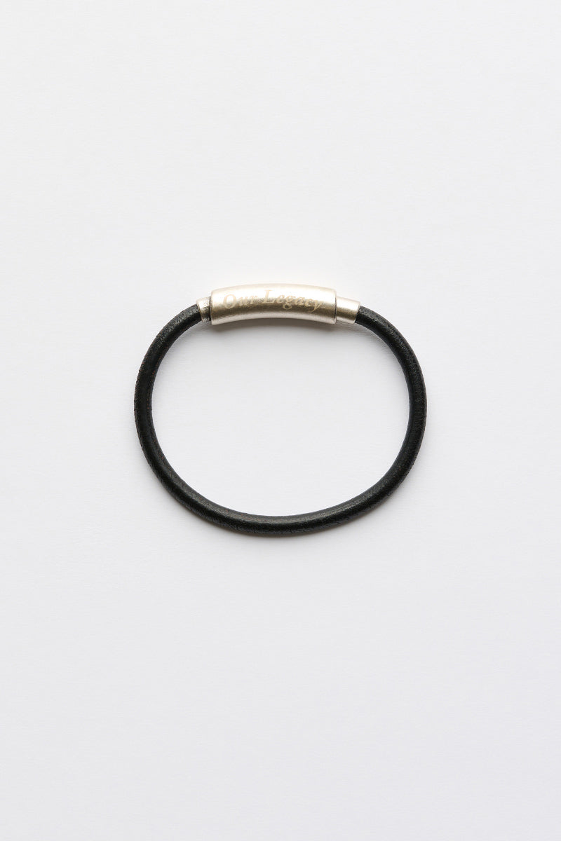 UDON BRACELET / BLACK LEATHER [Arriving Autumn/Winter 2026]