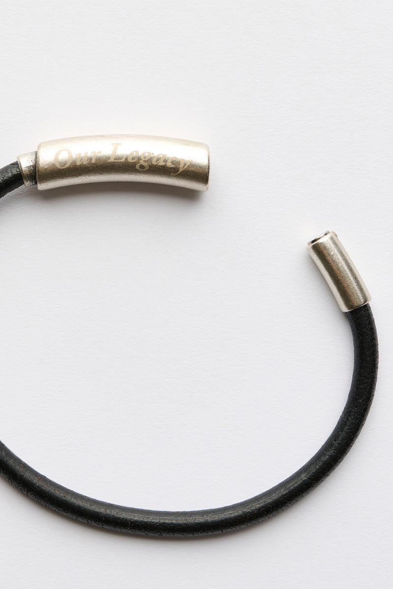 UDON BRACELET / BLACK LEATHER [Arriving Autumn/Winter 2026]