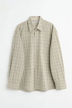 画像をギャラリービューアに読み込む, ABOVE SHIRT / SAGE TRAIL CHECK DRYLINE WEAVE