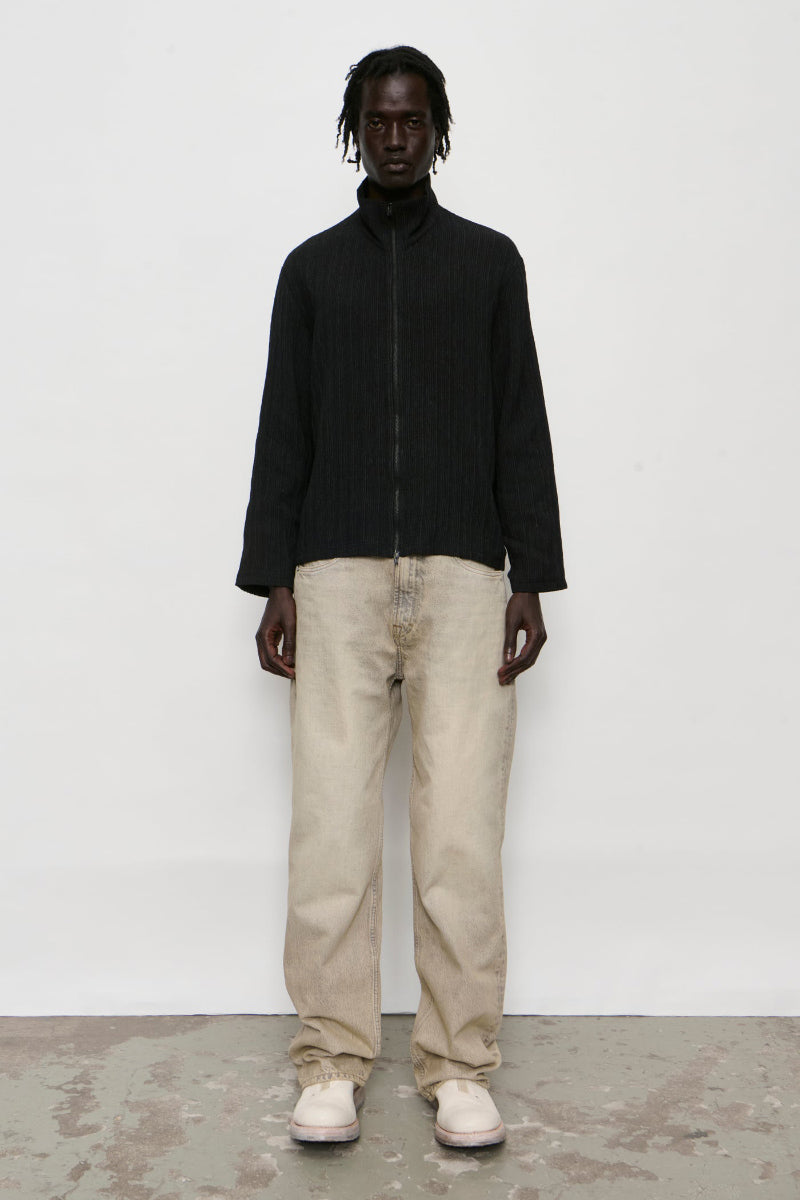 SHRUNKEN FULLZIP / OBSIDIAN DEPTH WOOLCOSE RIDGE [26AW入荷予定]