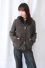 Load image into Gallery viewer, LEVEL HOOD / VANISE BROWN STRIPE ISELS WOOL [20%OFF]