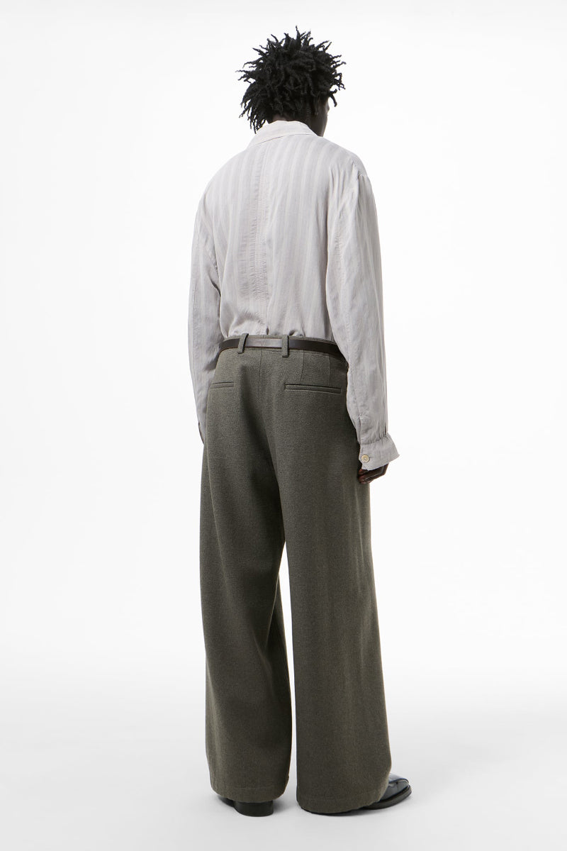 BRIDGE CHINO / NIGHT PINE FISHBONE BOUND WOOL [Expected to arrive in Autumn/Winter 2026]