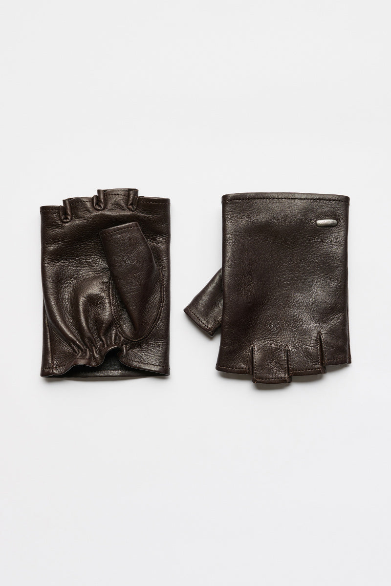 BIKER GLOVE / COCOA BROWN NAPPA [26AW入荷予定]