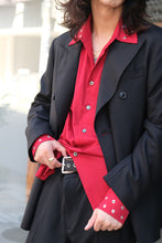Load image into Gallery viewer, ABOVE SHIRT / LIPSTICK RED SUPER POPLIN