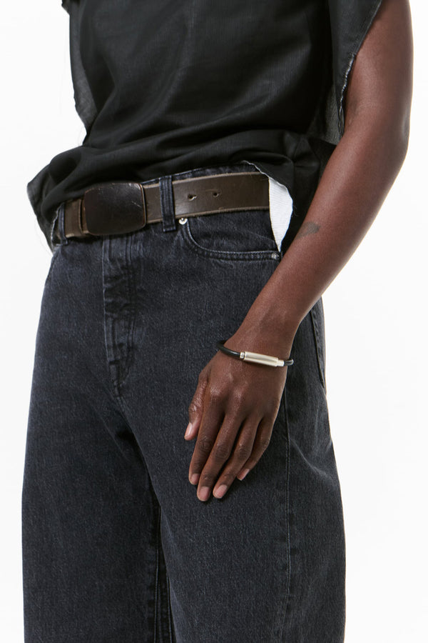 UDON BRACELET / BLACK LEATHER [Arriving Autumn/Winter 2026]