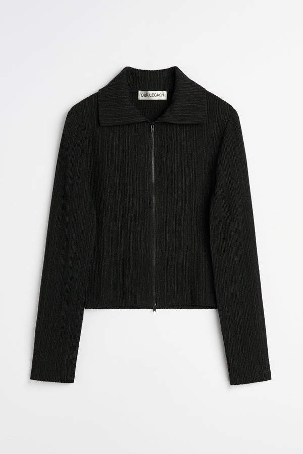 SLIM ZIP LONGSLEEVE / OBSIDIAN DEPYH WOOLCOSE RIDGE[26AW 입고 예정]