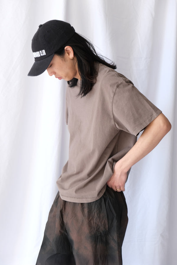 BOX TEE BACK LOGO / HICKORY