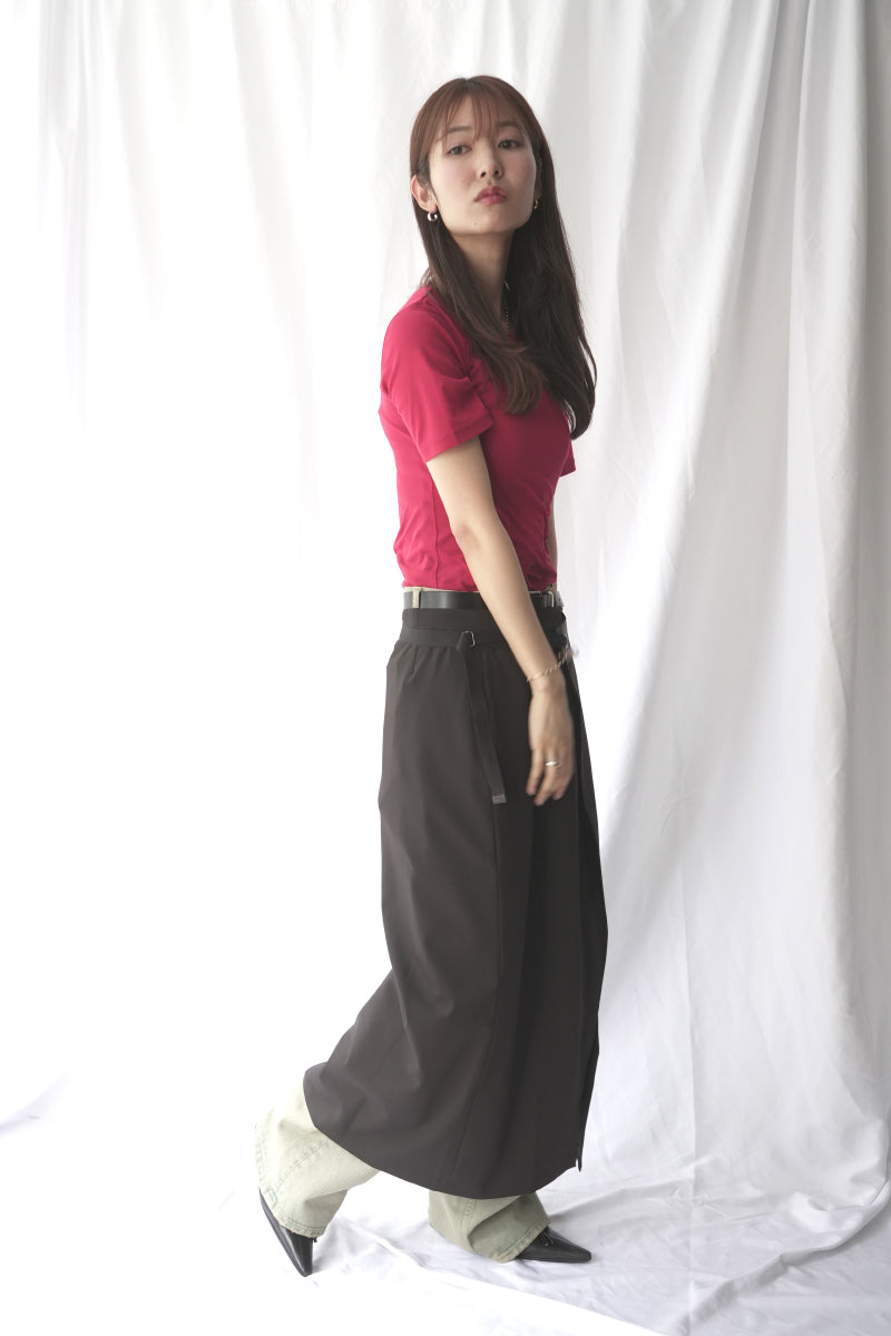 BLONT SKIRT / BROWN