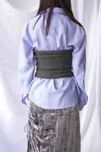 画像をギャラリービューアに読み込む, EXTRA FINE MERINO WOOL KNIT TUBE / CHARCOAL [20%OFF]