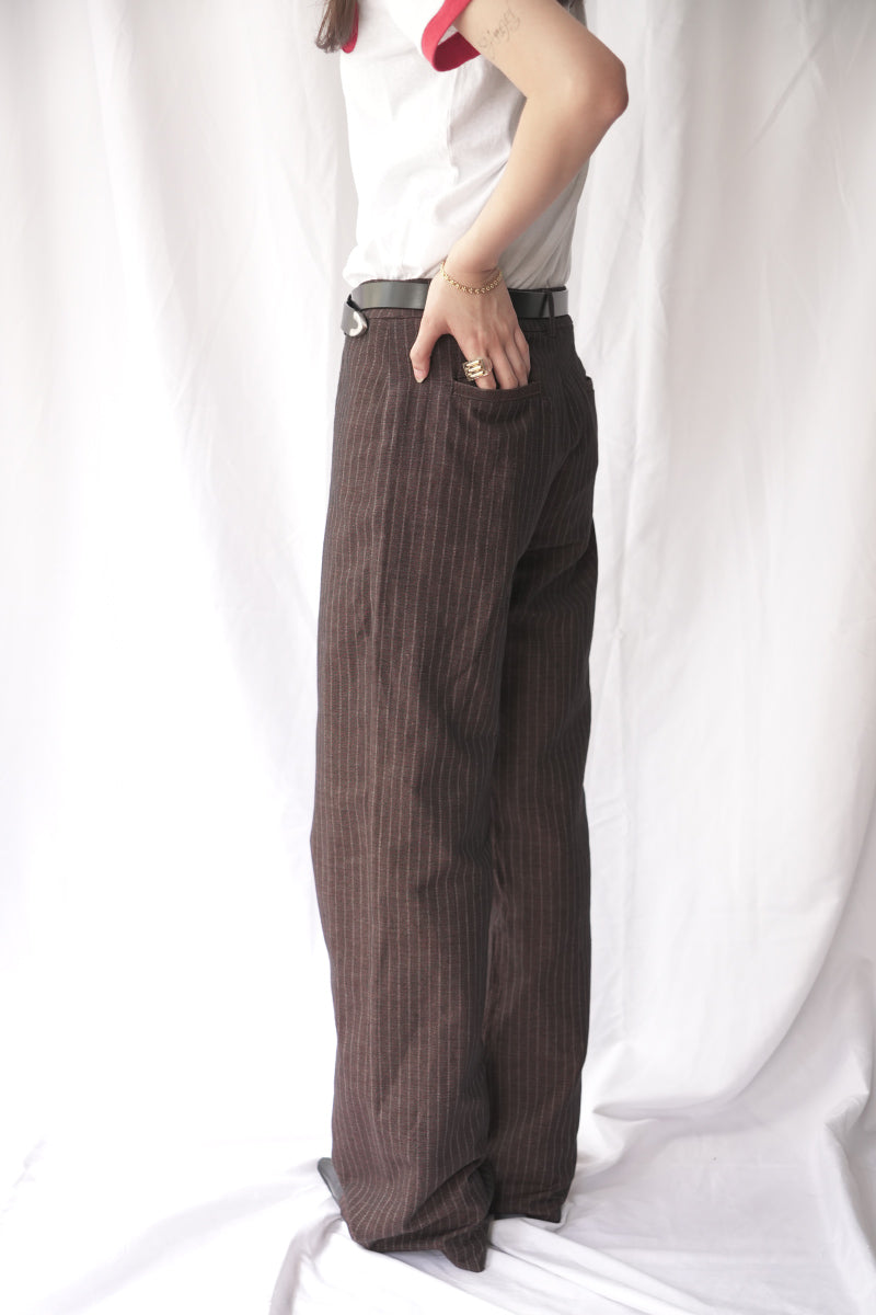 NOLO TROUSERS / BROWN