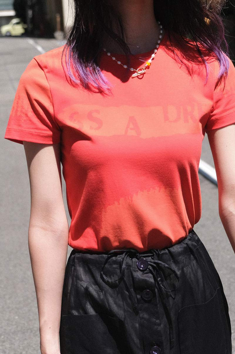 DREAMY T-SHIRT / RED [30%OFF]