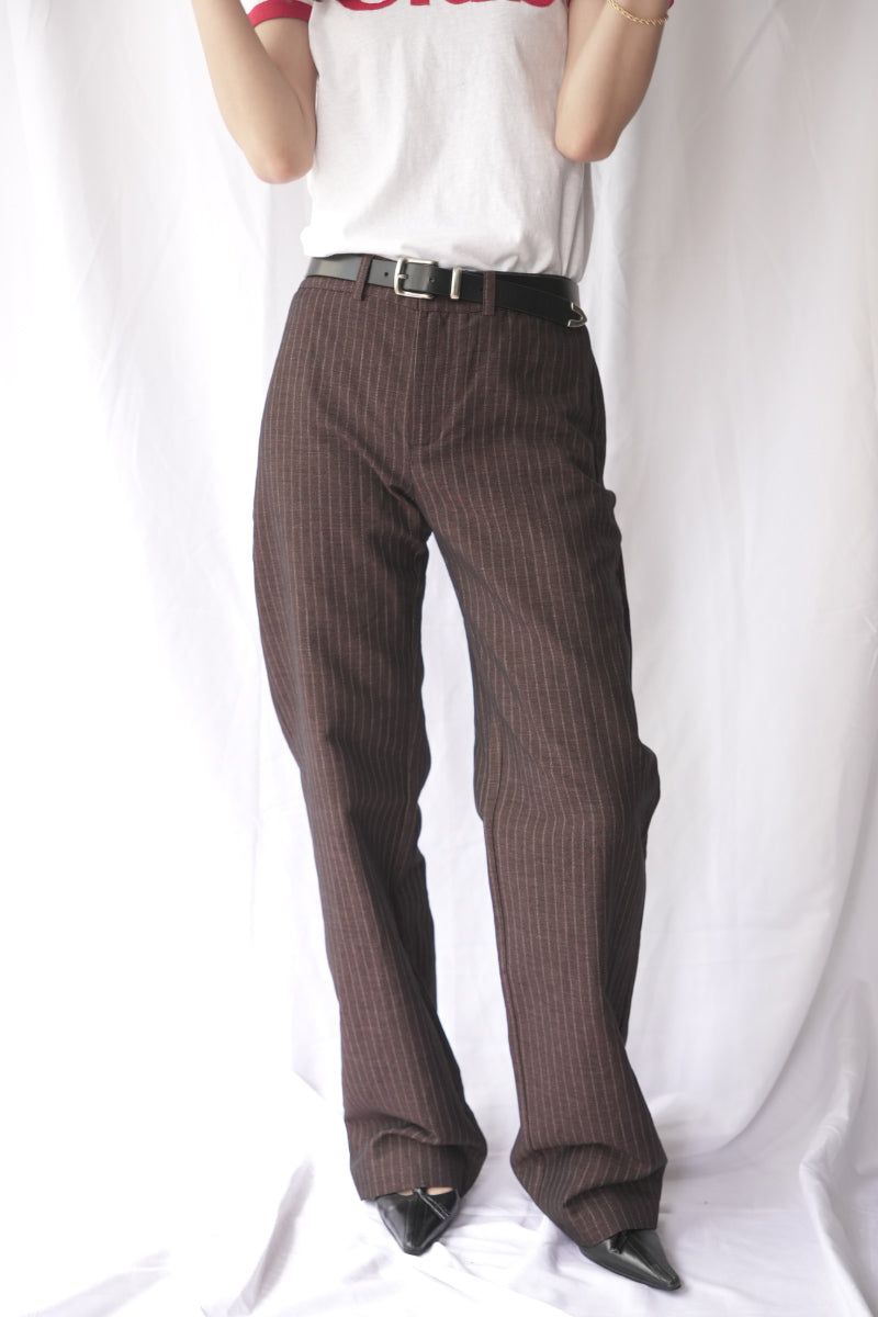 NOLO TROUSERS / BROWN