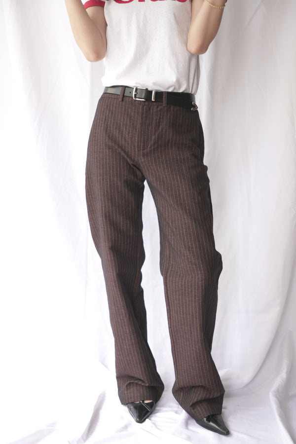 NOLO TROUSERS / BROWN