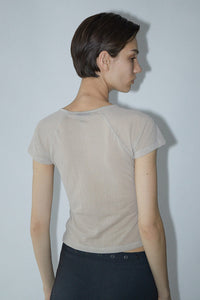 OMU T-SHIRT / BEIGE