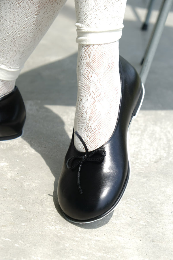NAPOLI BALLERINE SHOES / BLACK