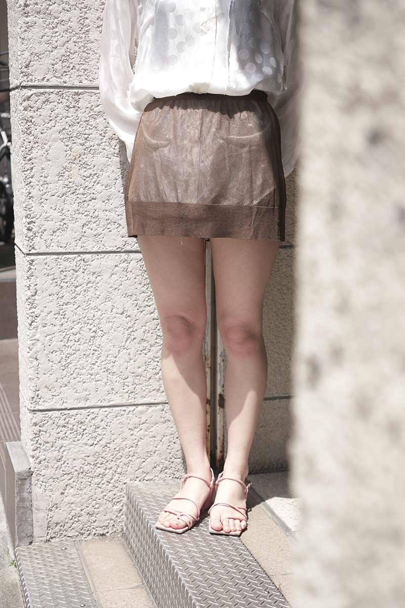ZUNELA SKIRT / BROWN [20% 할인]