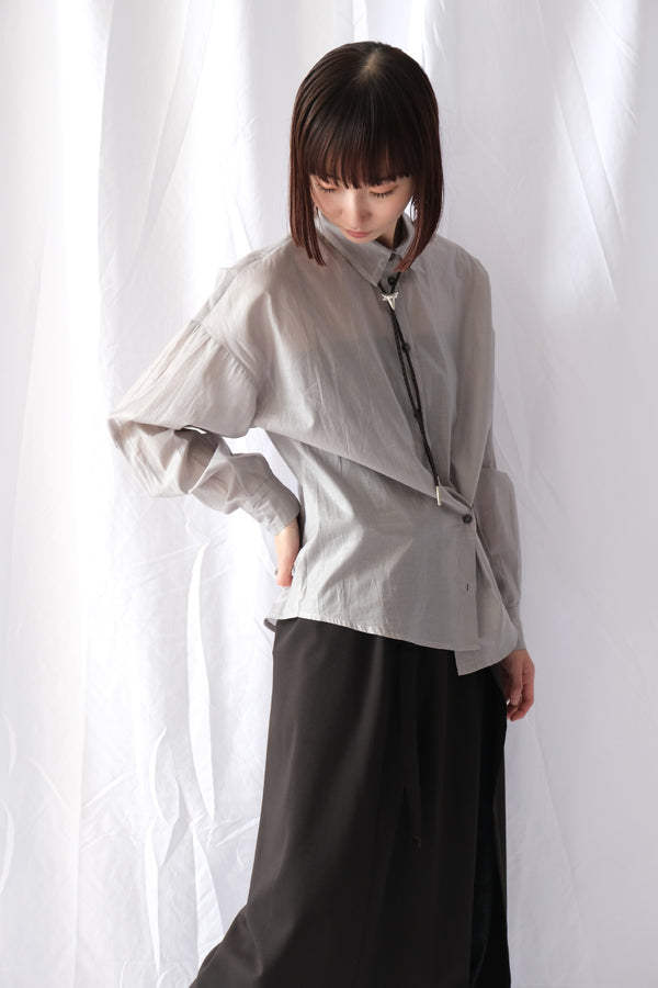 DONALD Ⅱ SHIRT / GREY