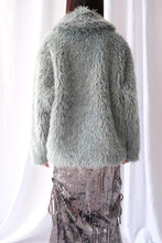 画像をギャラリービューアに読み込む, ECO FUR SNAP FRONT JACKET / SAX BLUE