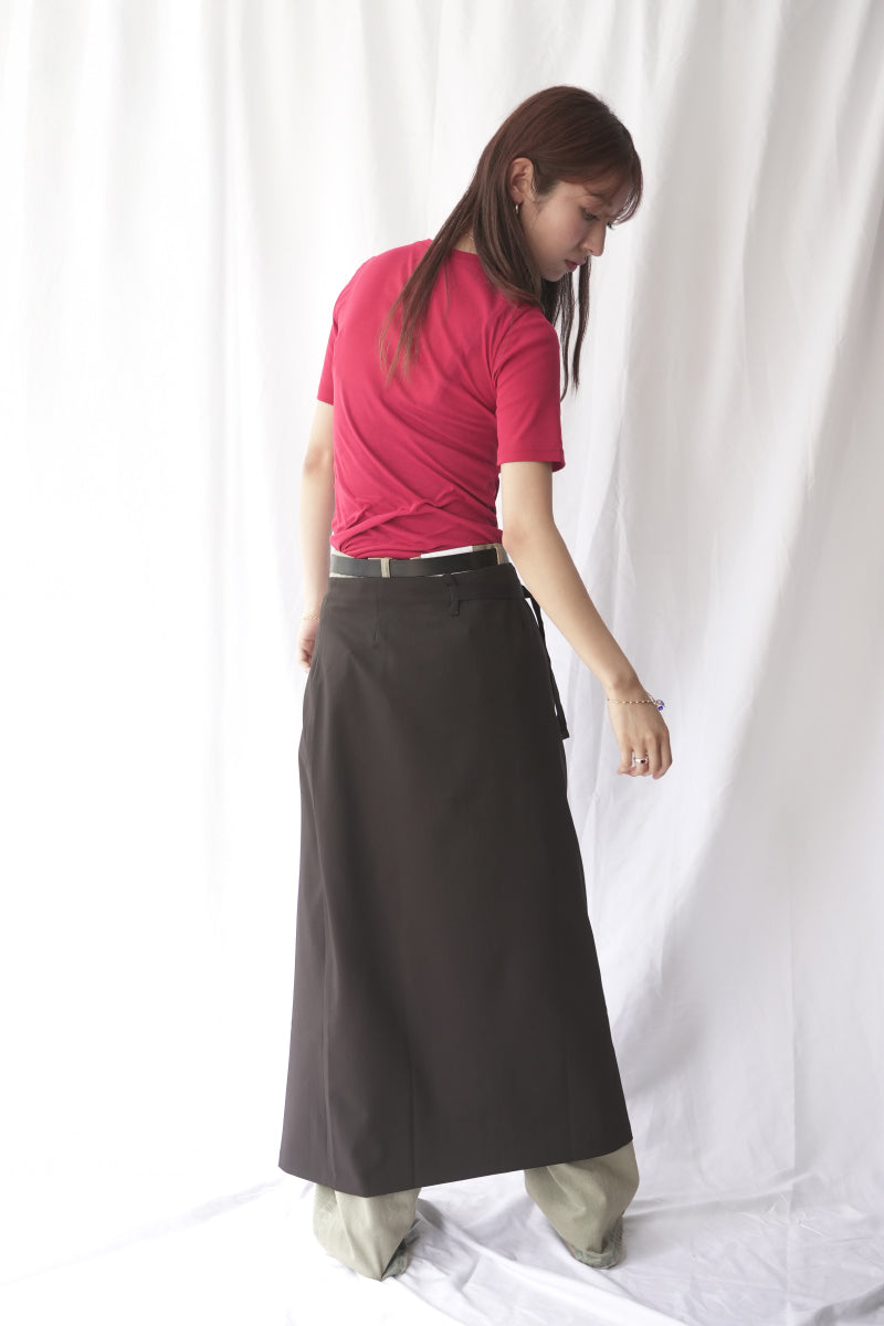 BLONT SKIRT / BROWN