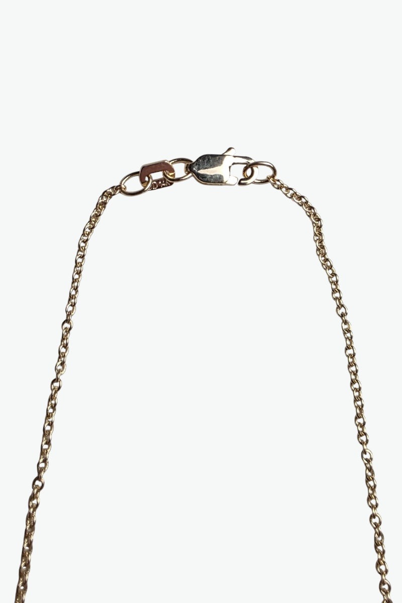 14K GOLD NECKLACE 2.0G / GOLD