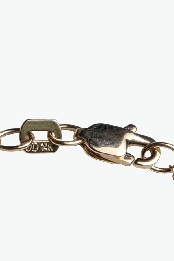 14K GOLD NECKLACE 2.0G / GOLD