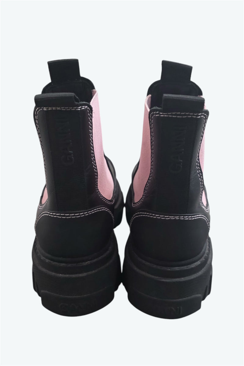 CELINE | MADE IN ITALY 가죽 슬립온 스니커즈 [USED]