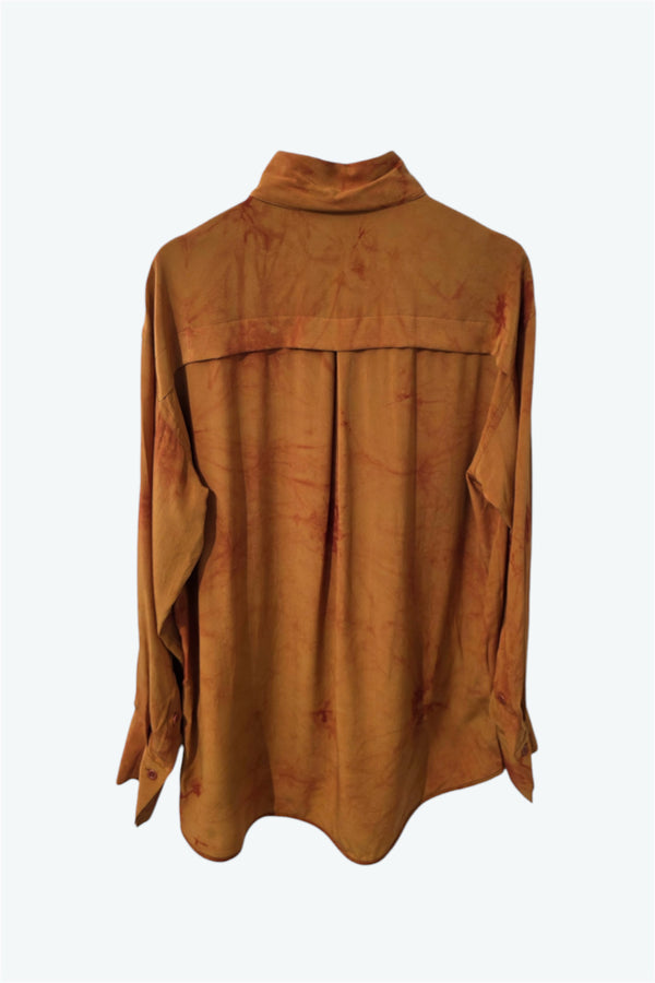 PROENZA SCHOULER | PATTERNED SILK L/S BD SHIRT [USED]