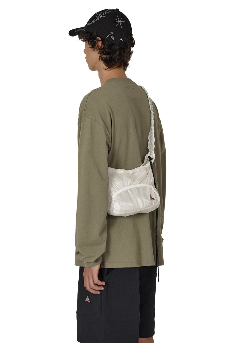 LAKI SMALL PACKABLE KNOT BAG / WISPY CLOUDS