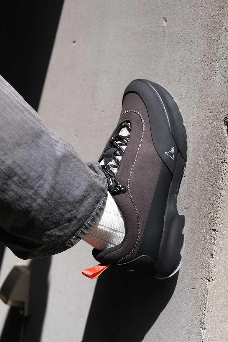 CINGINO HIKING SHOES / DARK GREY BURNT ORANGE