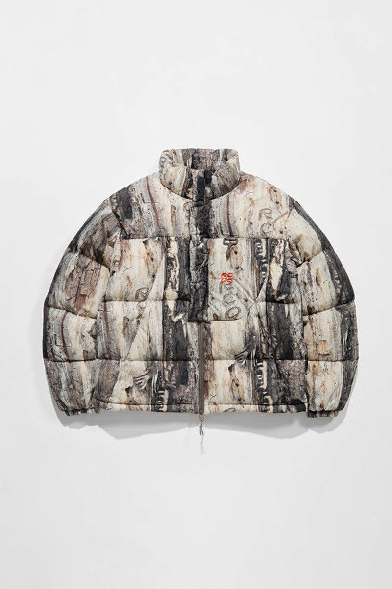 SIERRA PUFFER JACKET / TREE BARK