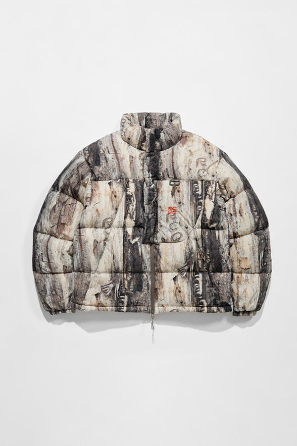 SIERRA PUFFER JACKET / TREE BARK