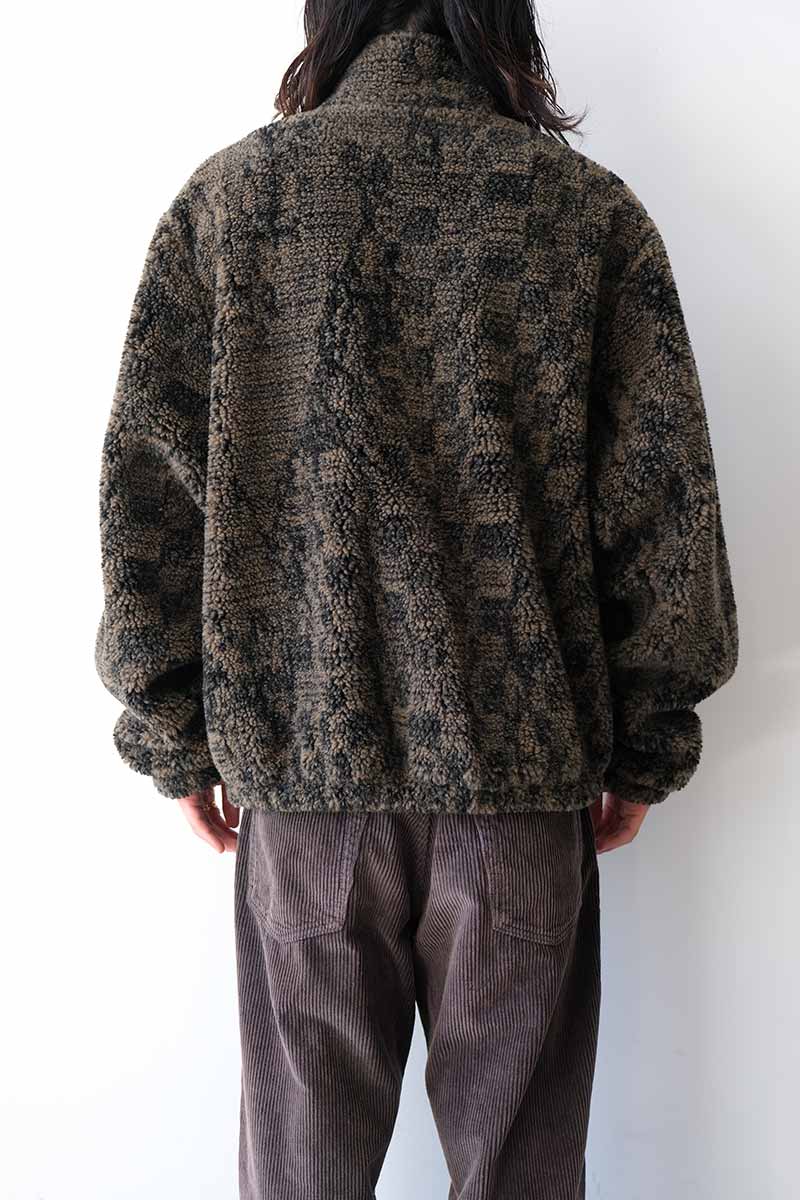 EWE FURRY JACKET / OLIVE [20%OFF]