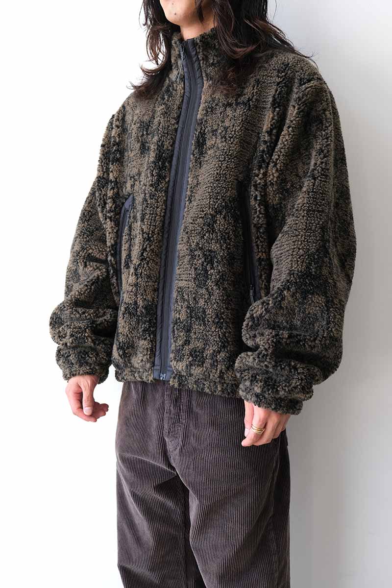 EWE FURRY JACKET / OLIVE [20%OFF]