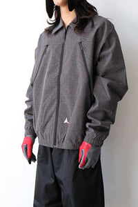 LAMON REINFORCED TECHNICAL ZIP UP SHIRT / BLACK