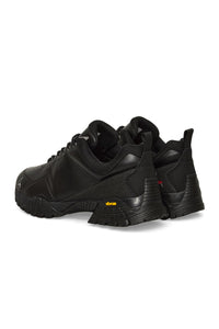 NEAL LEATHER HIKING SHOES / BLACK