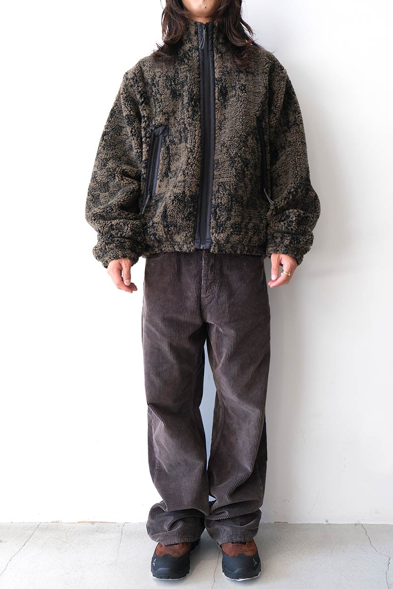 EWE FURRY JACKET / OLIVE [20%OFF]